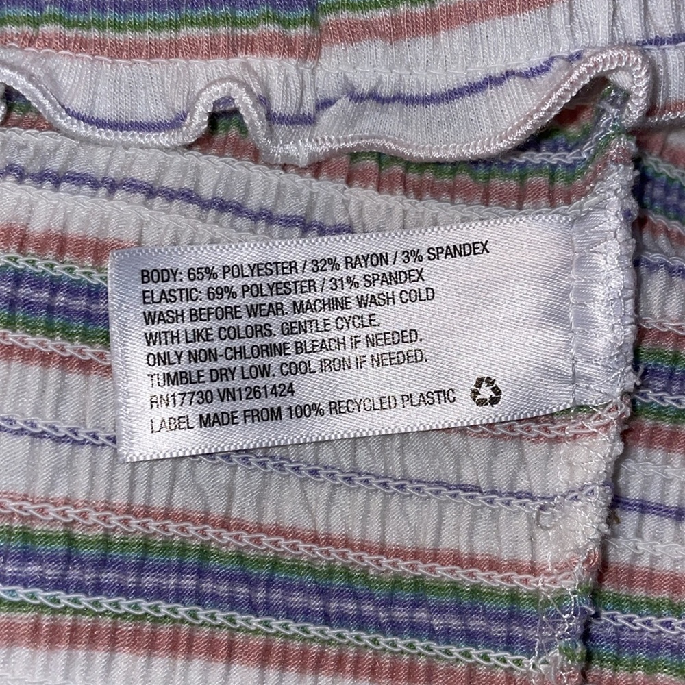 NWOT ART CLASS Striped Off-Shoulder Top.  Size XXL (18-20) - Picture 5 of 5